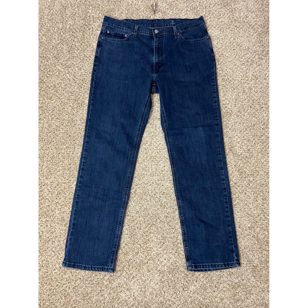 Levis 541 Athletic Taper All Seasons Tech Jeans Dark Wash Blue 38x34 18181-0524